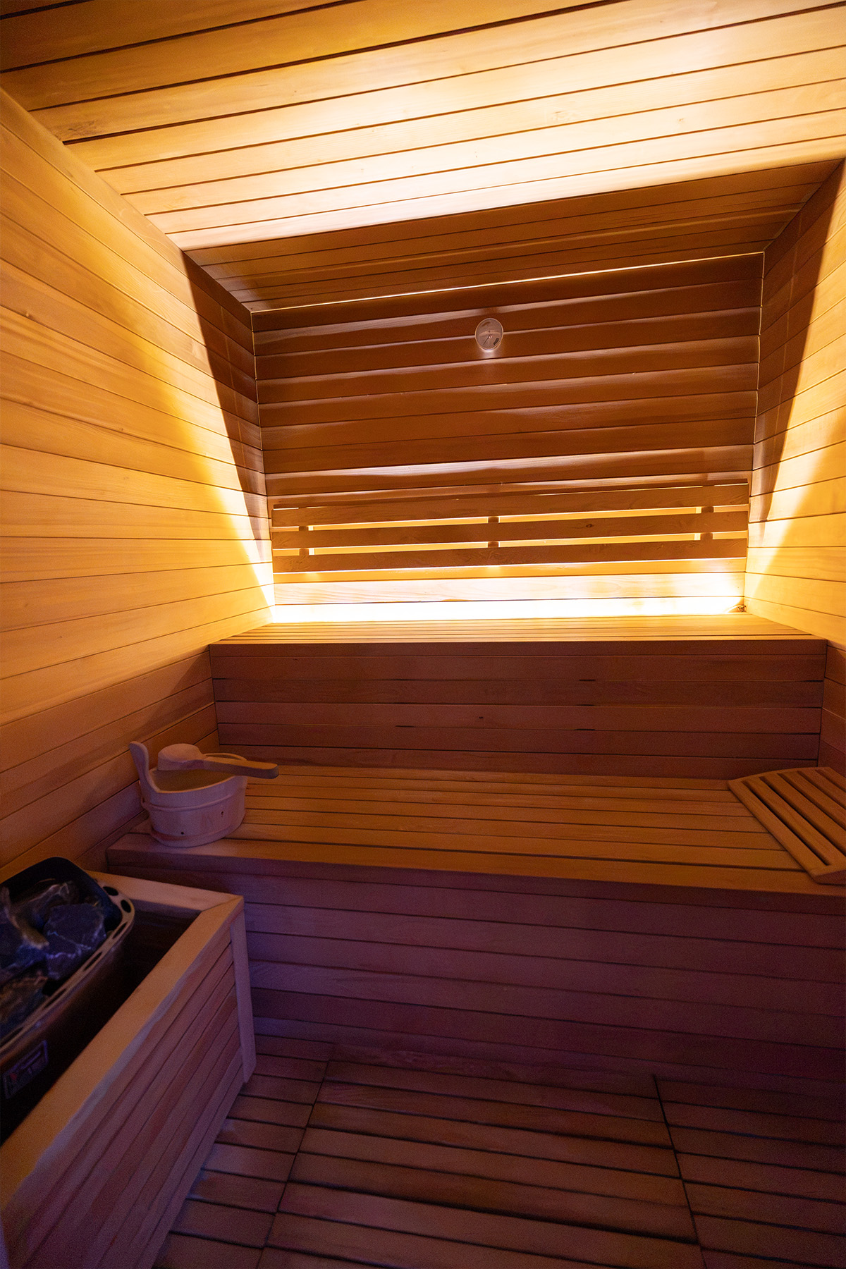 notre sauna finlandais